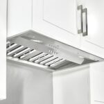 KOBE Range Hoods INX2630SQB-700-3 Campana extractora de inserción, 30 pulgadas, acero inoxidable