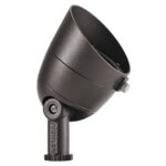 Luz de Acento Kichler 16150AZT30 LED Landscape Bronce Arquitectónico Texturizado 3.5 pulgadas 12 Volts 200 Lúmenes 3000K