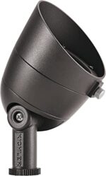 Luz de Acento Kichler 16150AZT30 LED Landscape Bronce Arquitectónico Texturizado 3.5 pulgadas 12 Volts 200 Lúmenes 3000K