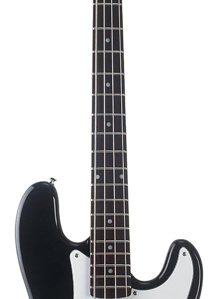 Oscar Schmidt 4 Cuerdas OB25‑B Tamaño 3/4 Bajo Negro. (OB25B-A)