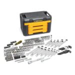 GEARWRENCH Juego de herramientas mecánicas de 232 piezas en caja de almacenamiento de 3 cajones | 80944