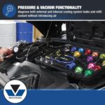 Kit de Sistema de Vacío y Presión de Radiador Mastercool 43301 27 Piezas