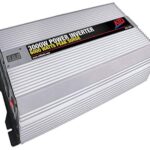 Inversor de Corriente ATD Tools 5956 3000 Watts Onda Sinusoidal Modificada Color Gris