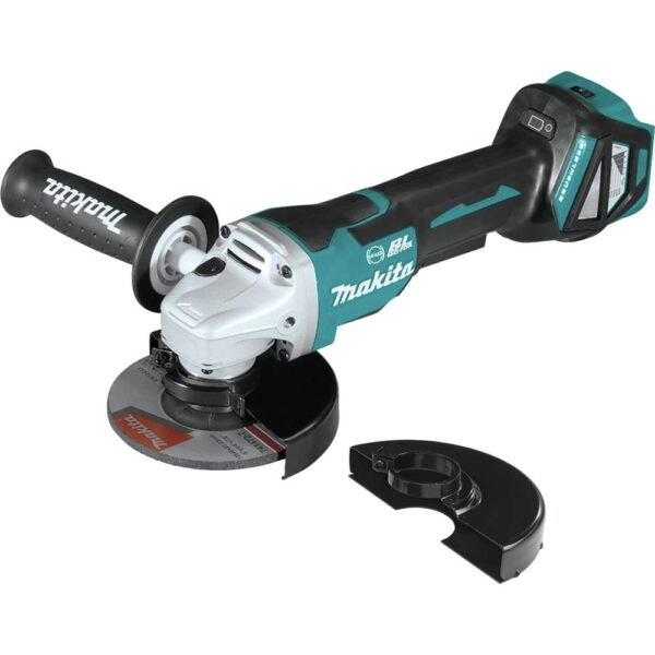 Makita XAG20Z 18V LXT BL 4-1/2"/ 5" Amoladora Angular/de Corte con Paleta