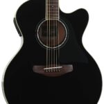 Yamaha CPX600 BL guitarra acústica/eléctrica, negra