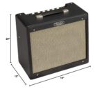 Fender Blues Junior IV Amplificador de Guitarra, Negro, con Garantía de 2 Años