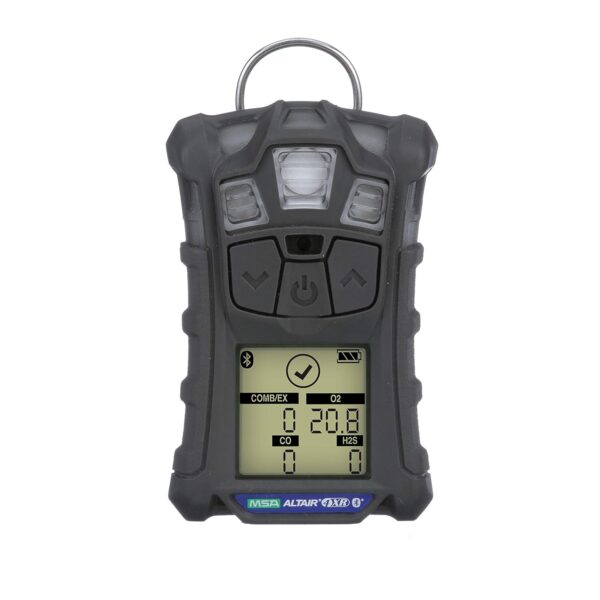 MSA 10178557 ALTAIR 4XR Detector multigas - (O2, H2S, CO), Color: Carbón, Monitor de gas portátil, Durable, Portátil, Ap