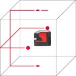 Leica Geosystems 864431 LINO L2P5 Láser de punto y cruz
