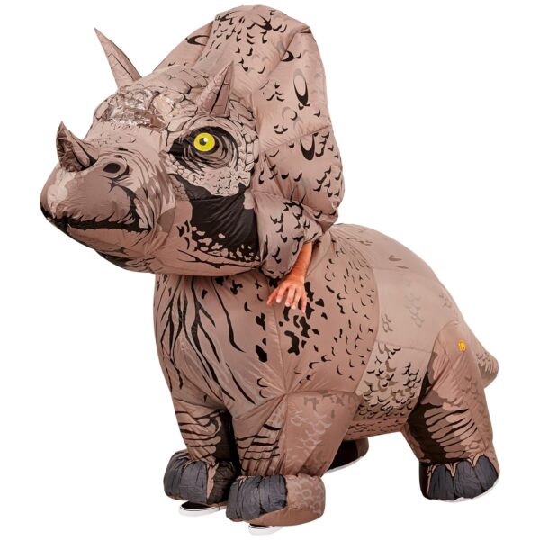 Disfraz Inflable Rubies Triceratops 821065 Talla Estándar Unisex Adulto