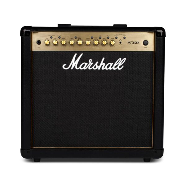 Marshall Amps M-MG50GFX-U 50W 1x12 combo en dorado con FX
