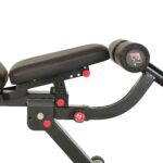 Banco de Pesas Fitness Reality 2000 Super Max XL Modelo 2806 Capacidad 850 Libras Bloqueo de Piernas Desmontable