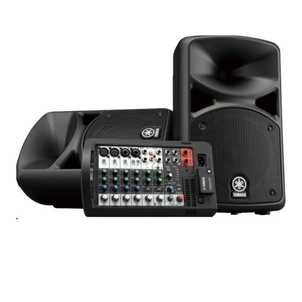 Yamaha Sistema PA portátil con Bluetooth Stagepas 400BT, Negro