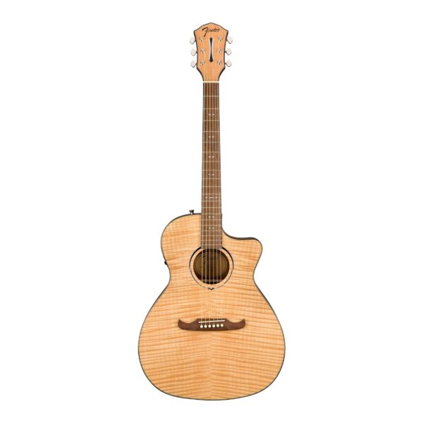 Fender FA-345CE Auditorium Cutaway - Guitarra acústica con 2 años de garantía, natural