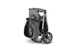 Cochecito urbano Thule Sleek City 11000001 Gris Melange aluminio 4 ruedas 2 asientos suspensión toldo UPF 50
