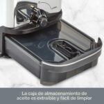 Freidora Eléctrica All-Clad con Cesta y Tapa, Freidora Profunda de Acero Inoxidable para Uso Doméstico, 1700W, Apta para