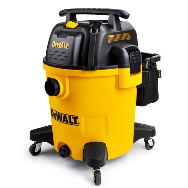 DEWALT Aspiradora húmeda/seca de poliéster de 12 galones, aspiradora de taller de 5.5 HP, aspiradora húmeda para taller,