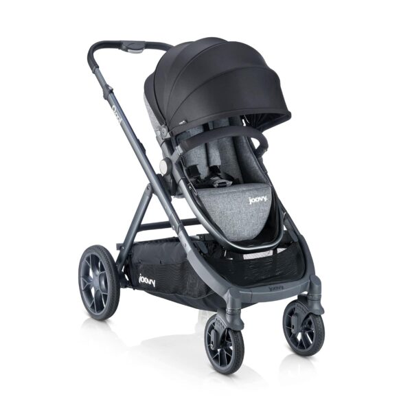 Joovy Qool Cochecito personalizable, individual, doble, triple, gris mezcla