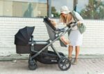 Joovy Qool Cochecito personalizable, individual, doble, triple, gris mezcla