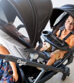Joovy Qool Cochecito personalizable, individual, doble, triple, gris mezcla