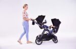 Joovy Qool Cochecito personalizable, individual, doble, triple, gris mezcla