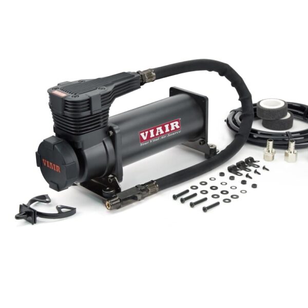 Compresor de Aire de Alto Rendimiento VIAIR 485C 12V 200 PSI Negro Sigiloso