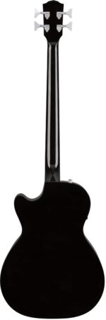 Fender Guitarra Bajo Acústica de 4 Cuerdas con Pastilla Fishman Bass para Guitarra Acústica con Afinador y Ecualizador,
