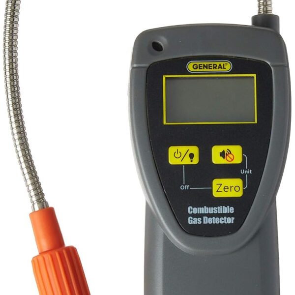 Detector de Fugas de Gas Combustible General Tools NGD269 Sonda Flexible 13 Pulgadas