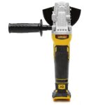DEWALT Amoladora angular 20V MAX* XR con freno, 5 pulgadas, interruptor de paleta de cabeza plana, solo herramienta (DCG