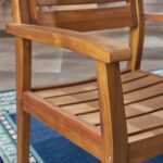 Juego de Bistró Christopher Knight Home Addison 305029 3 Piezas Madera de Acacia Acabado Teca
