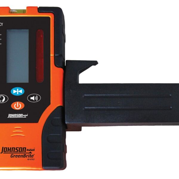 Johnson Level & Tool 40-6763 - Detector láser de dos caras con abrazadera para láser de haz verde, 1 kit de detector lás