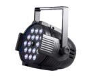 Monoprice Etapa de lavado hexagonal 18x18W LED PAR - RGBAW+luz UV, con zoom, modos DMX de 7 y 11 canales