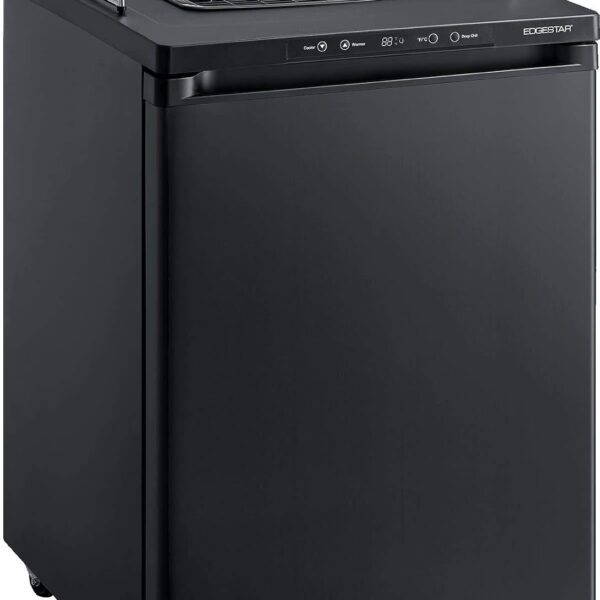 EdgeStar BR3002 Refrigerador de conversión Kegerator de 24 pulgadas de ancho para barriles de tamaño completo con modo d