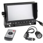 Sistema de Observación Trasera Buyers Products 8883020 Cámara de Visión Nocturna con Monitor 7.17 Pulgadas y Control Rem