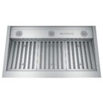 GE Inserto personalizado de diseñador inteligente de 36 pulgadas con iluminación LED regulable