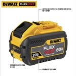 Batería DEWALT FLEXVOLT DCB612YY 20V 60V MAX 12.0 Ah Iones de Litio