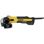 DEWALT Amoladora angular, 5 a 6 pulgadas, velocidad variable, interruptor deslizante (DWE43240VS)