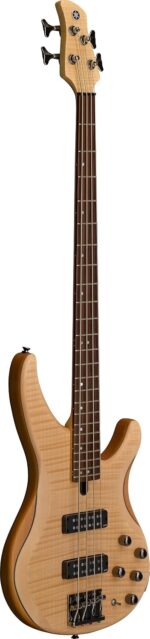 Yamaha TRBX604 Bajo de 4 cuerdas con arce flameado, acabado natural satinado