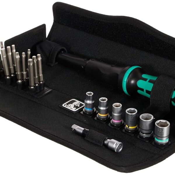 WERA 05130110001 Click-Torque A 6 Set 1, 2.5-25 Nm, 20 Piezas