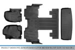 Juego de Alfombrillas y Forro de Carga MAXLINER A0350 B0350 E0350 para Ford Expedition 2018 2024 Todo Clima
