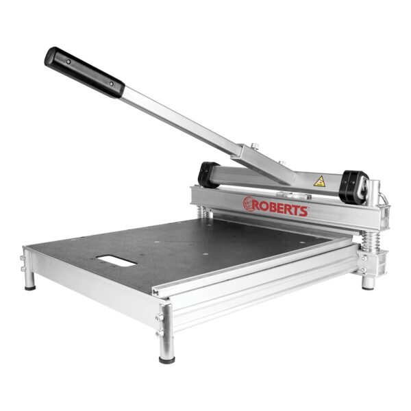 ROBERTS 10-99 Cortador multipiso para laminado, madera de ingeniería, baldosas de alfombra y pisos de vinilo, 18 pulgada
