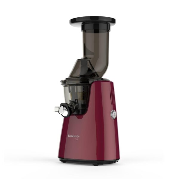 Extractor de Jugos Kuvings Whole Slow Elite C7000P Rojo 150 Vatios Conducto de Alimentación de 3 Pulgadas