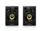 Hércules DJMonitor 32: 2 x 15 vatios RMS altavoces de monitoreo activos, negro