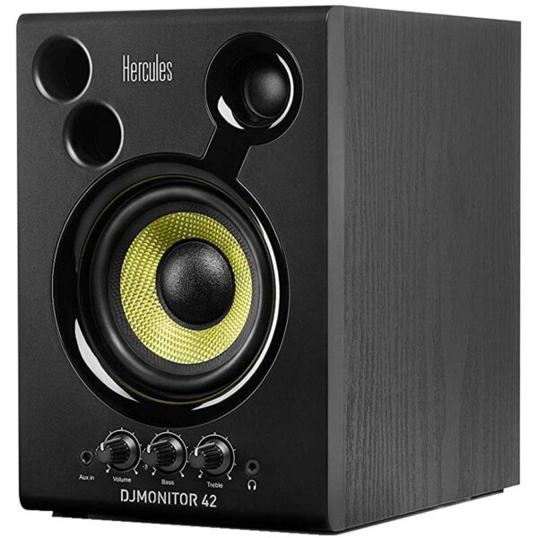 Hercules DJMonitor 42: 2 x altavoces de monitoreo activo RMS de 20 vatios