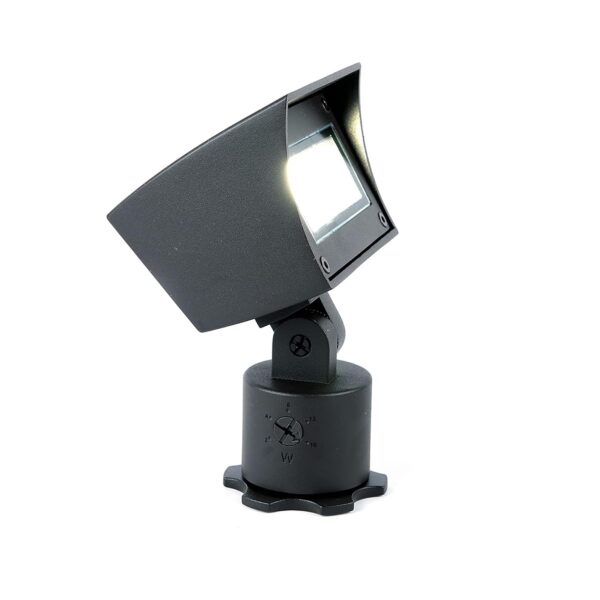 Luz de Lavado de Pared LED para Paisaje WAC Lighting 5022-30BK 120V 3000K Blanco Cálido Negro IP66