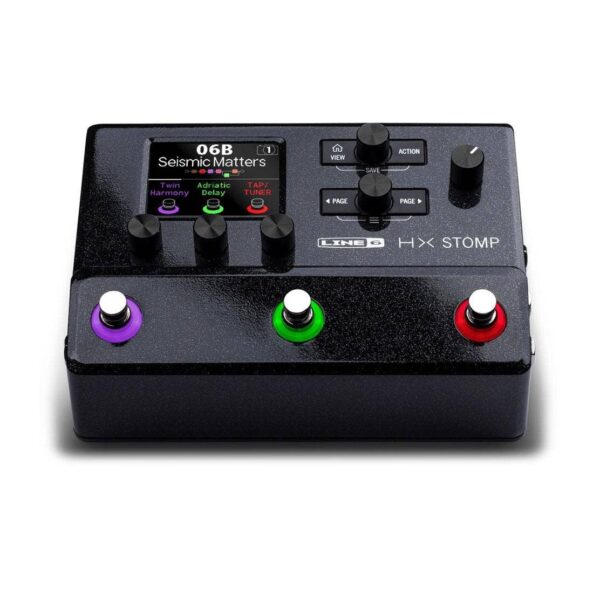 Line 6 HX Stomp - Procesador multiefectos, color negro