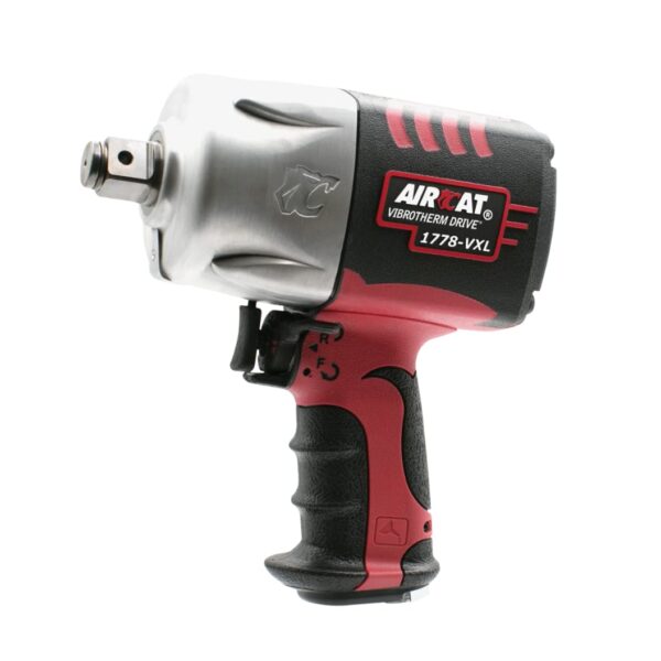 AIRCAT Pneumatic Tools 1778-VXL - Llave de impacto compuesta Vibrotherm de 3/4 pulgadas: llave de impacto ergonómica: he