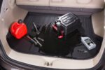 Juego de Tapetes MaxLiner 3 Filas y Forro de Carga Negro para Ford Expedition Max 2018-2021 con Asiento de Banco 2da Fil