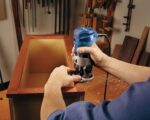 Bosch GKF125CEPK Colt 1.25 HP (máx.) Kit combinado de fresadora de palma de velocidad variable