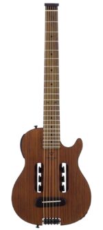 Traveler Guitar Escape Mark III - Guitarra acústica de caoba | Acústica portátil con amplificador de auriculares integra