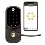 Yale Cerradura digital - Connected by August- pantalla táctil - Bluetooth y Wi-Fi Funciona con la aplicación August, Ale